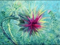 Adolescent Thistle   Monotype, Oil on Paper  40" x 30"