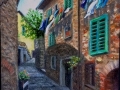 Ambre, Italy    Oil on Paper, 9" x 12"